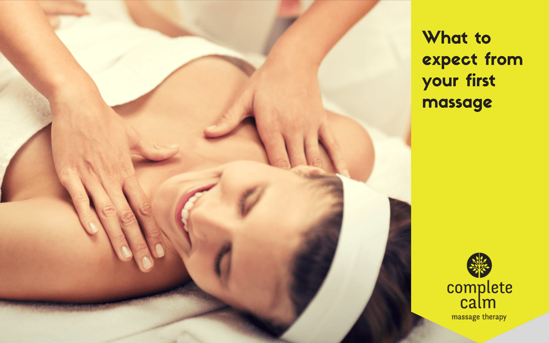 What to expect from your first massage