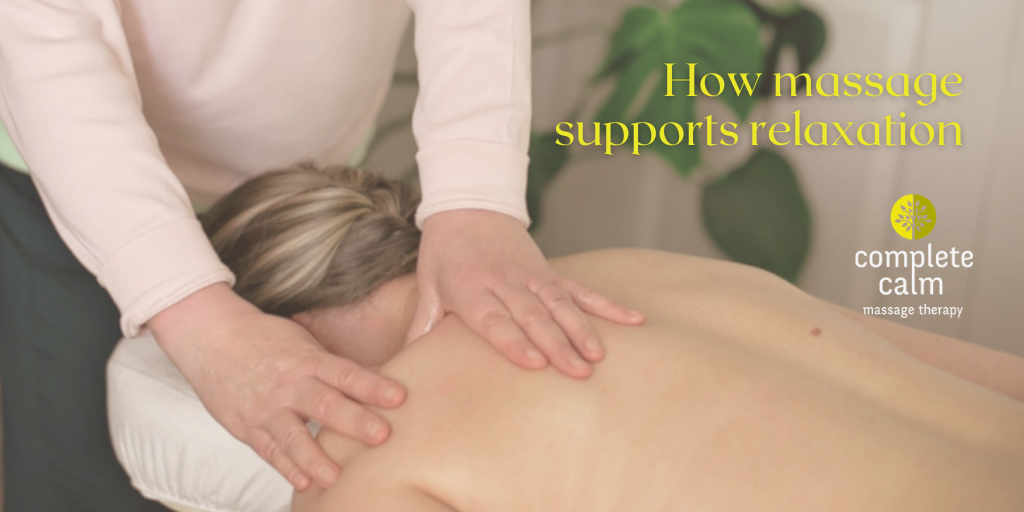 Find your calm: How massage supports relaxation on International Day of Calm